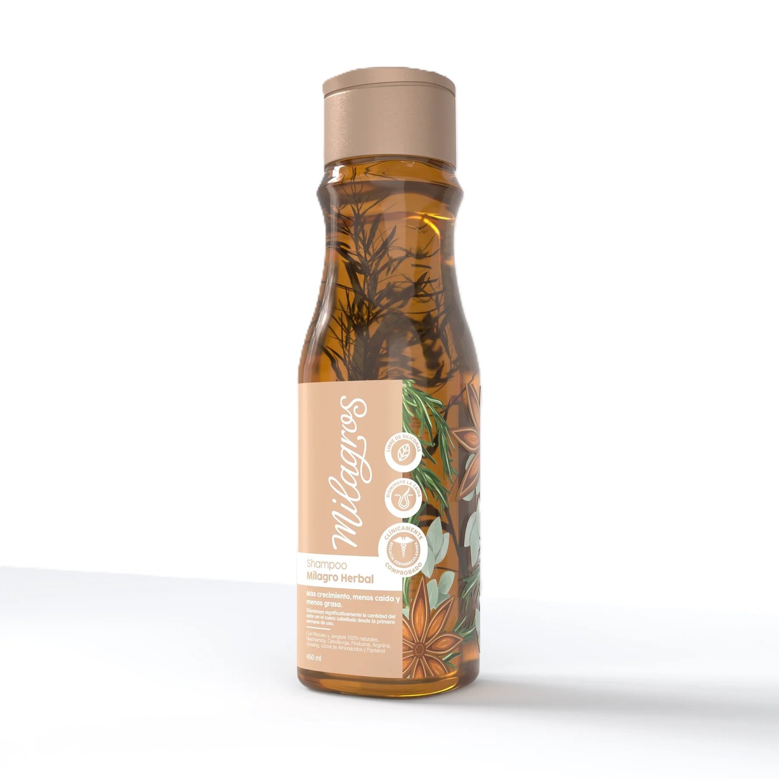 SHAMPOO MILAGRO HERBAL MILAGROS 450ML